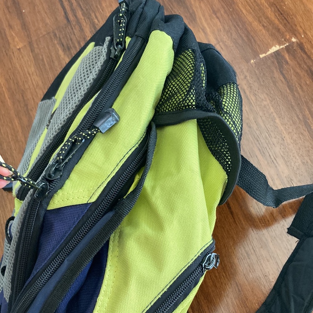 Target Technical Backpack 7+ Compartments Blue Gr… - image 4